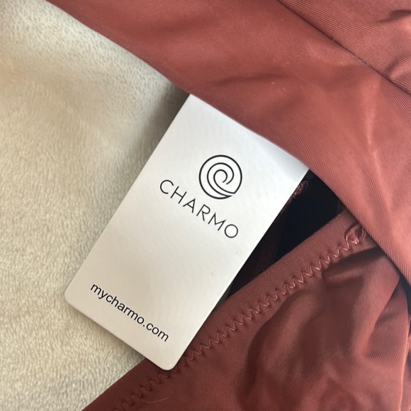 Chic Brown One-Piece Swimsuit with Asymmetrical Cut-Out - Picture 2 of 12